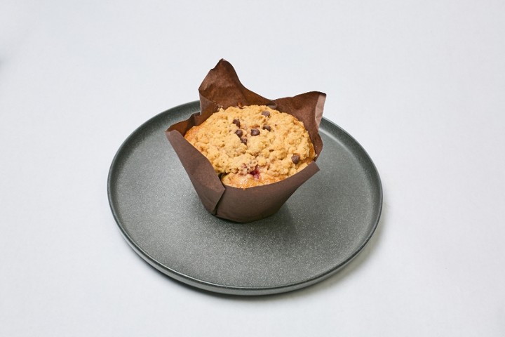 Raspberry Chocolate Chip Muffin