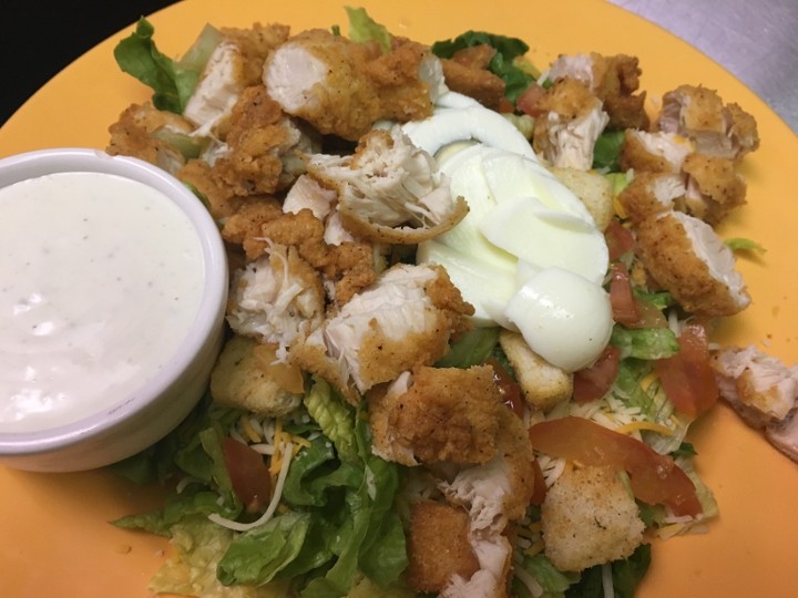 CRISPY CHICKEN SALAD