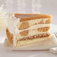 Salted Caramel Vanilla Crunch Cake