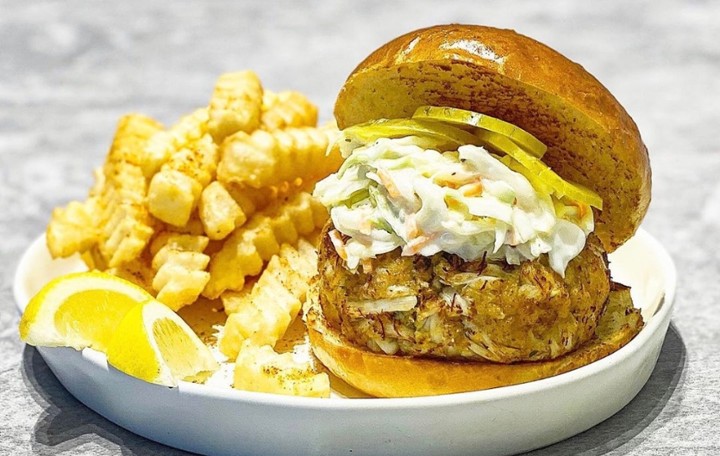 Crab Cake Sandwich