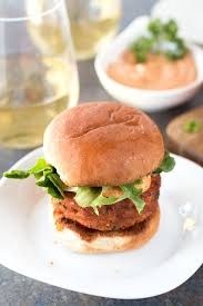 Salmon Cake Sandwich