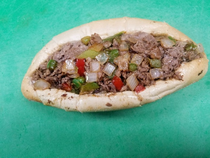 8" Pepper Cheesesteak