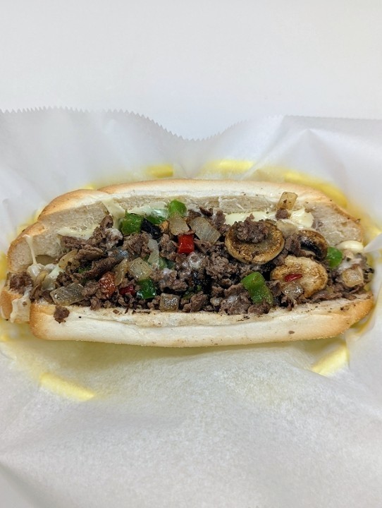 8" Works Cheesesteak