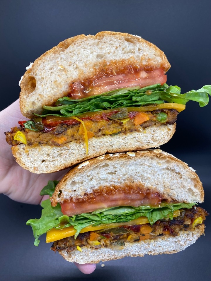 Veggie Burger Sandwich