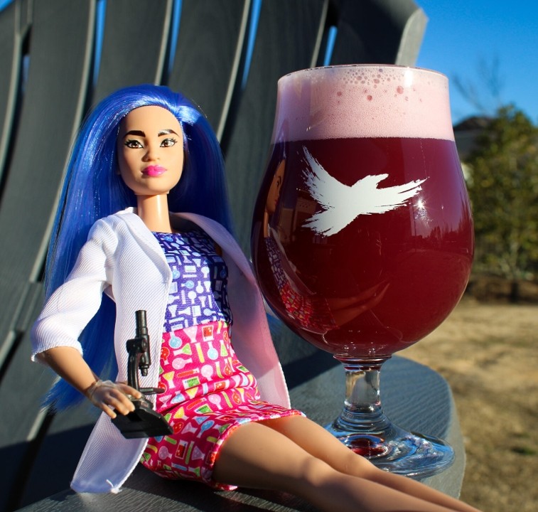 Barbie's Dream Beer Blue/Razz Sour Ale