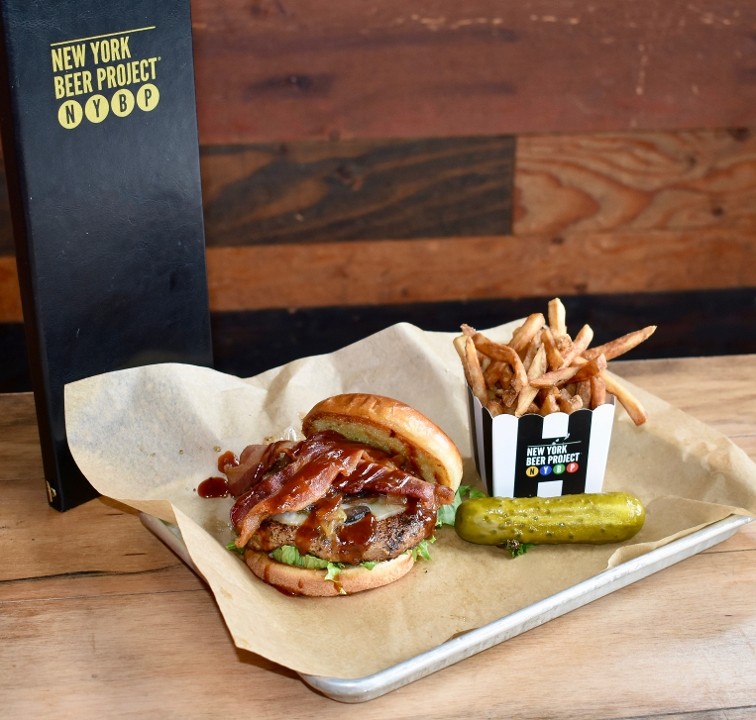 New York Beer Project Orchard Park Tuscan Butter Salmon