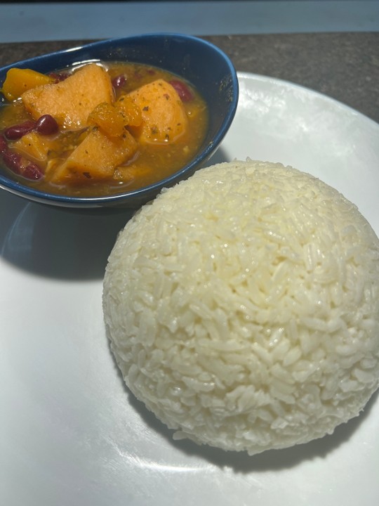 White Rice W/ Red Beans