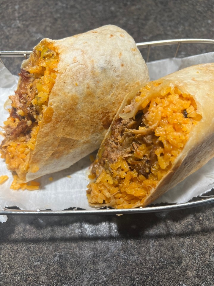 Boricua Burrito (NO SIDE)
