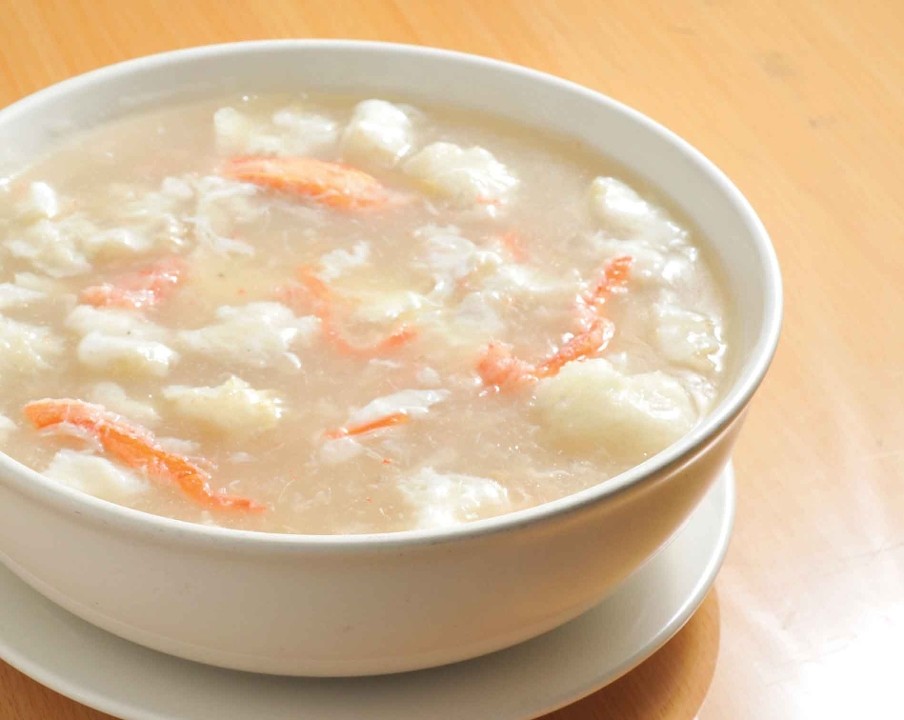 S4.Crab Meat & Fish Maw Soup 蟹肉魚肚羹