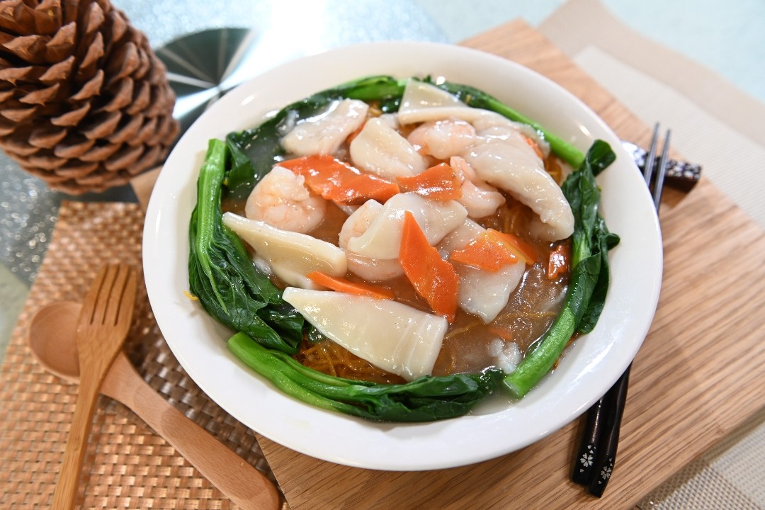 N12.海鮮炒面 Seafood Chow Mein
