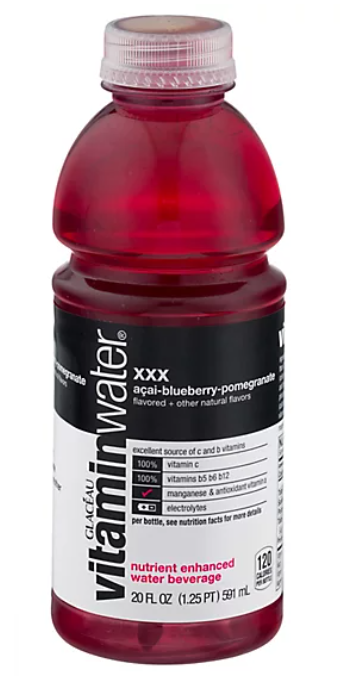 Vitamin Water Blueberry Acai