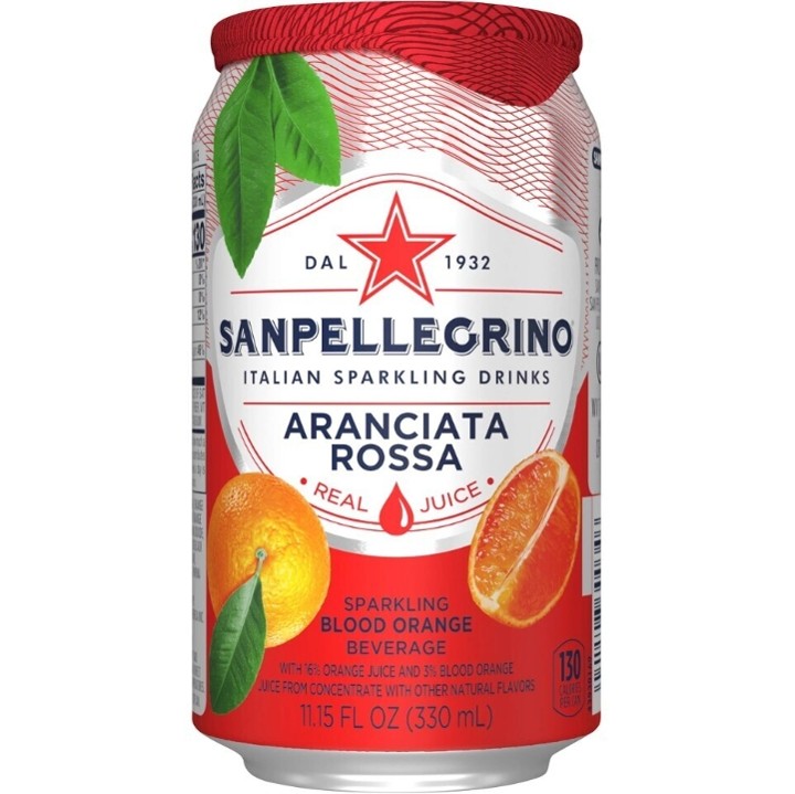 San Pellegrino Soda (Aranciata Rossa - Blood Orange)