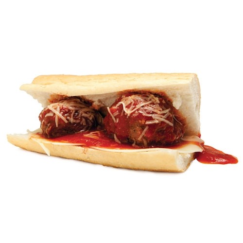 Homemade Meatball Sandwich