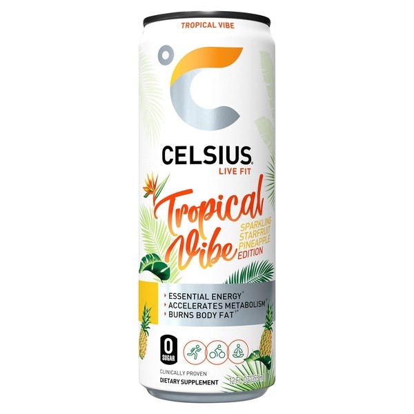CELSIUS - Tropical Vibe - Starfruit Pineapple