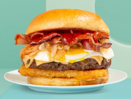 Bacon Breakfast Burger