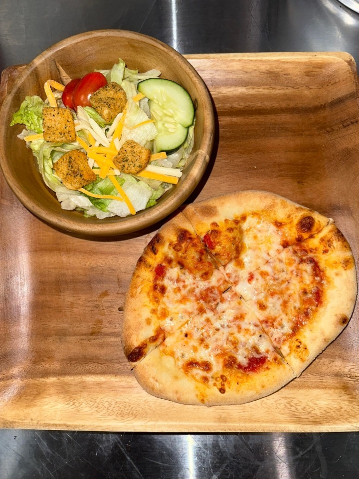 Personal Cheese Pizza and Side Salad Combo