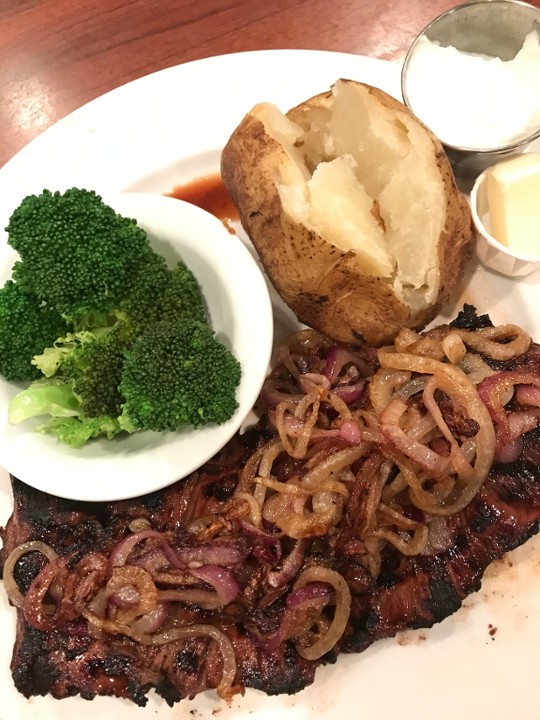 Marinated Romanian Skirt Steak A La Carte