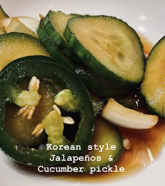 Korean Style Jalapeno & Cucumber Pickle (2oz)