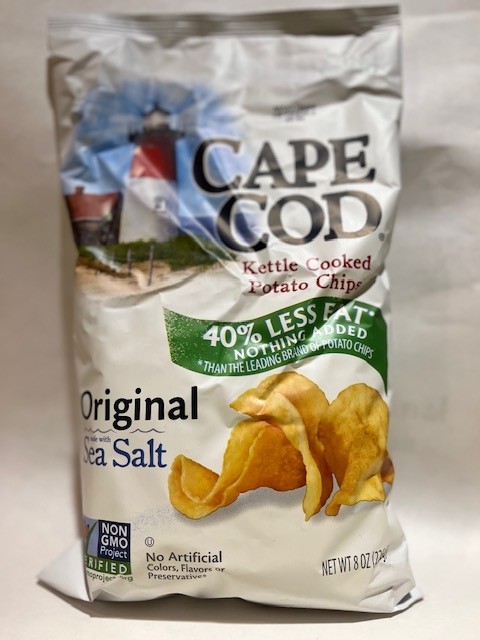 Large Cape Cod Original sea salt Reduced Fat large