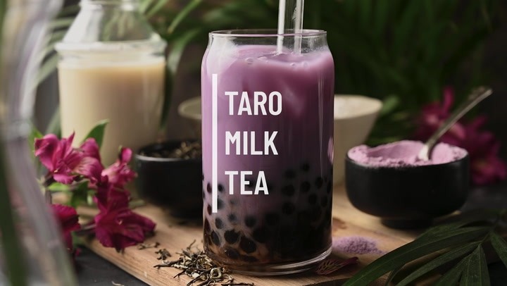 Taro Boba Milk Tea