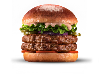 Double 9 oz Classic Burger