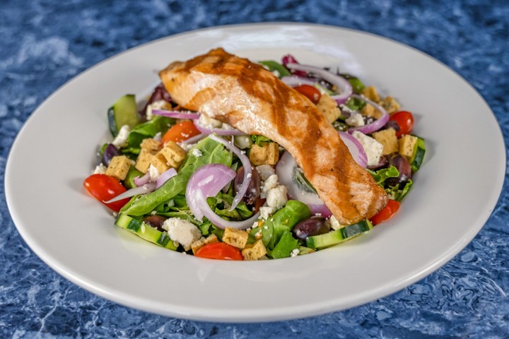 Greek Salmon Salad