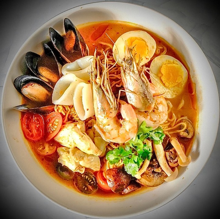 Seafood Tom Yum Ramen