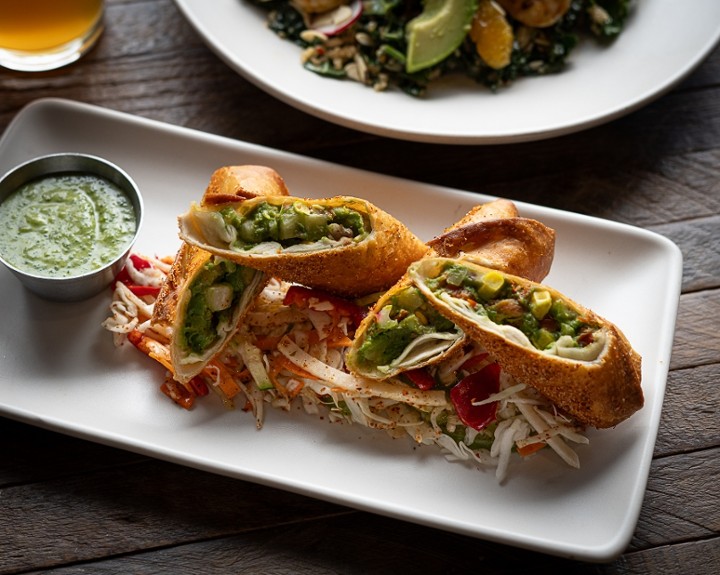 Avocado & Blistered Corn Flautas