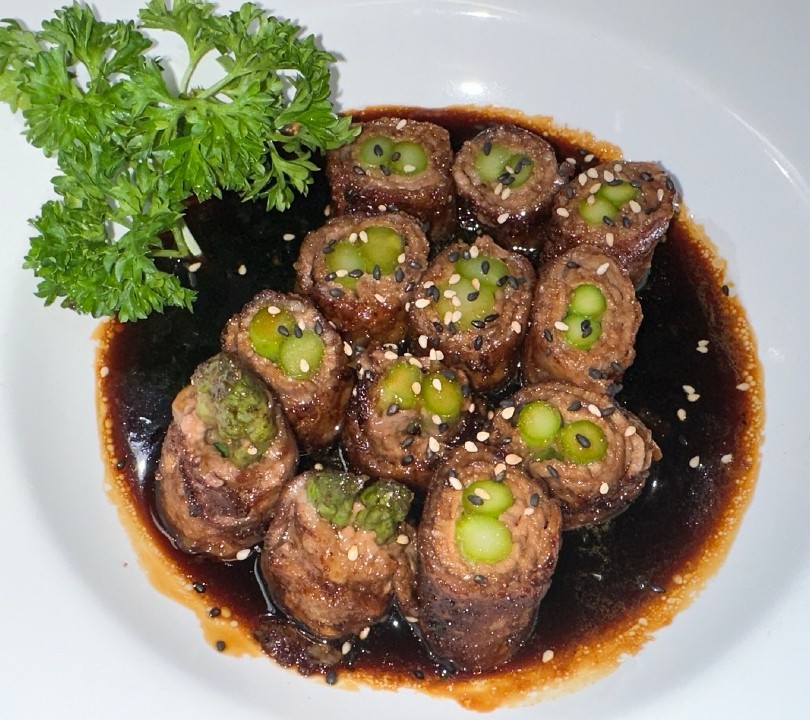 Beef Asparagus Roll