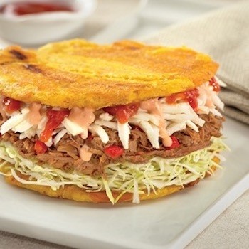 Patacon Shredded Beef