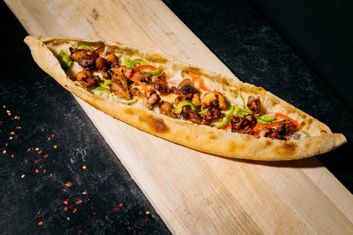 Veggie Chicken Pide