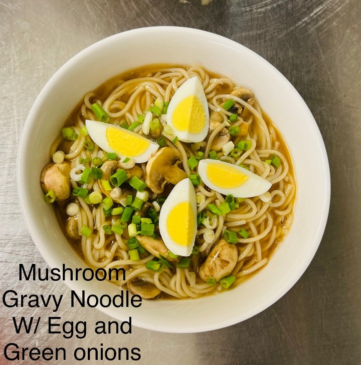 Mushroom Gravy Noodles