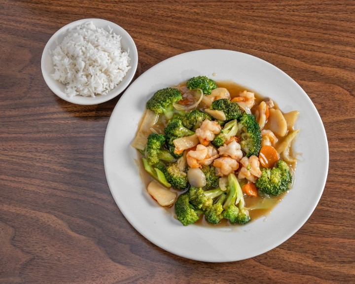 Broccoli with Shrimp