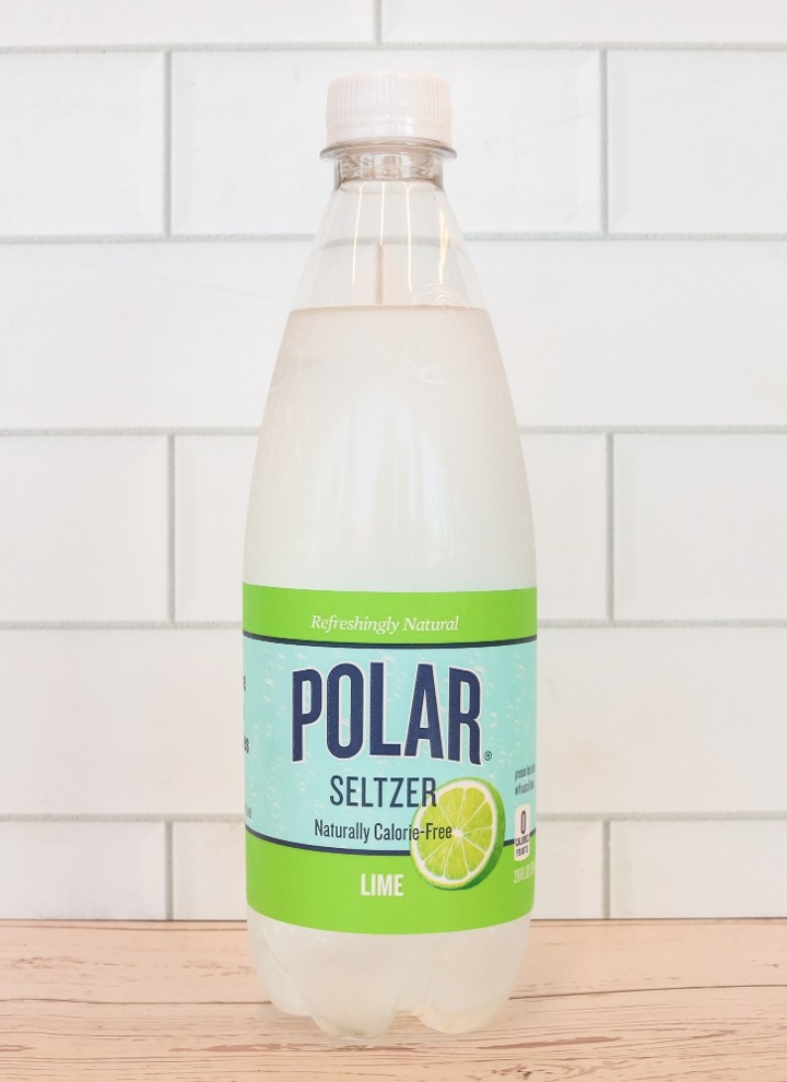 Polar Seltzer Lime 20oz