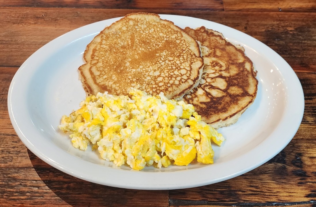 Two Pancakes, Two Eggs