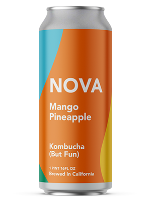 Nova Kombucha Mango Pineapple