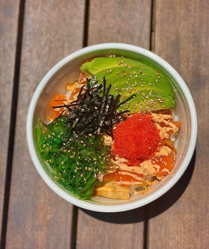 Spicy Salmon Poke Bowl