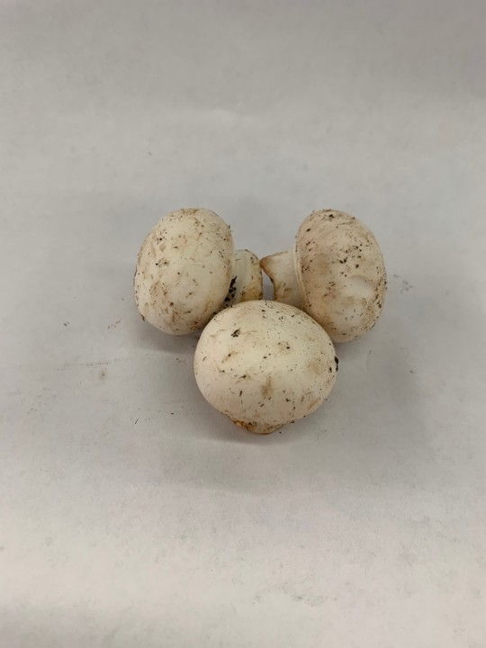 White Button Mushrooms (per pound)