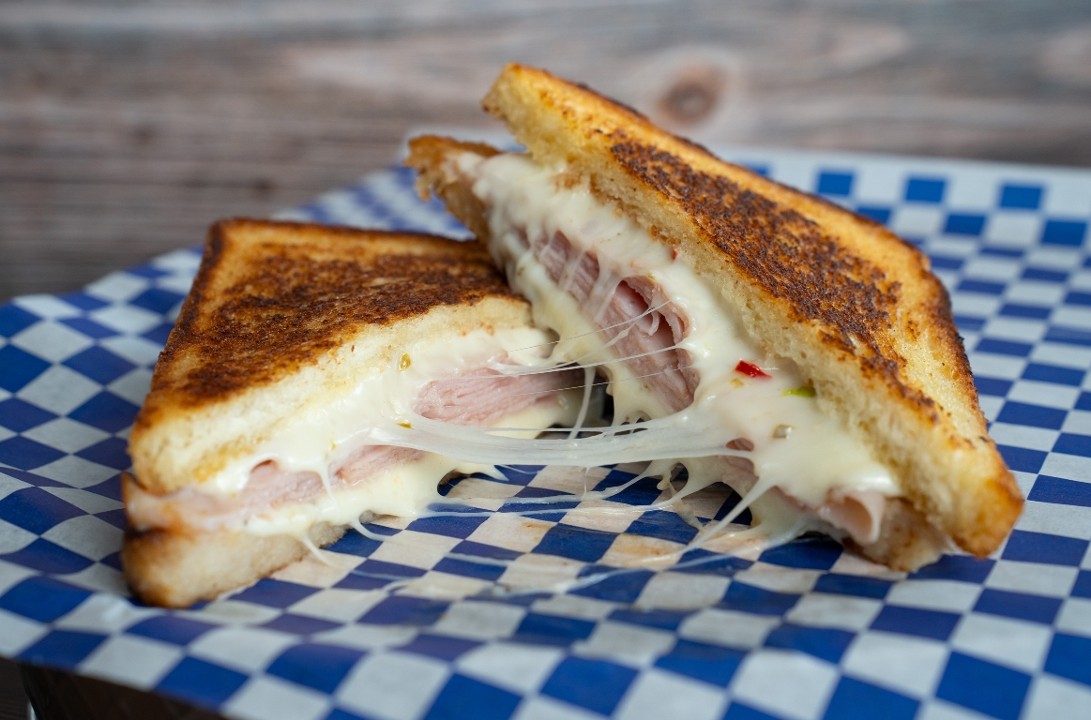 Two Alarm Grilled Ham & Cheese