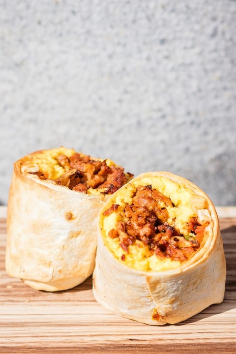 Meat Breakfast Burrito
