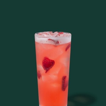 Strawberry Acai Lemonade Refresher