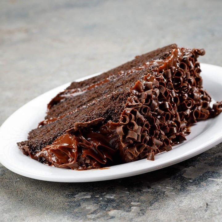 Chocolate Suicide Cake Slice