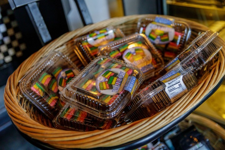 Rainbow Cookie Box