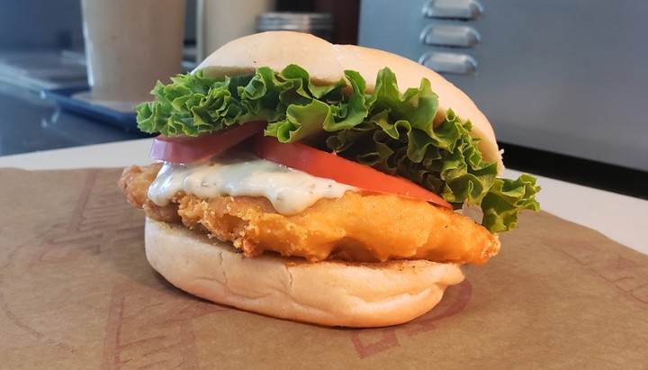 Wild Caught Cod Fish Sandwich