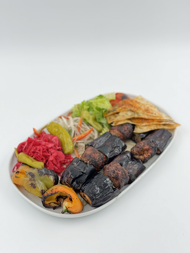 Patlican Kebab Plate