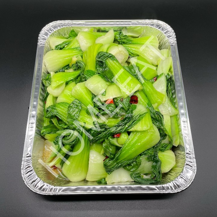 344. Large Bok Choy with Chili Pepper 炝炒油菜心(大)