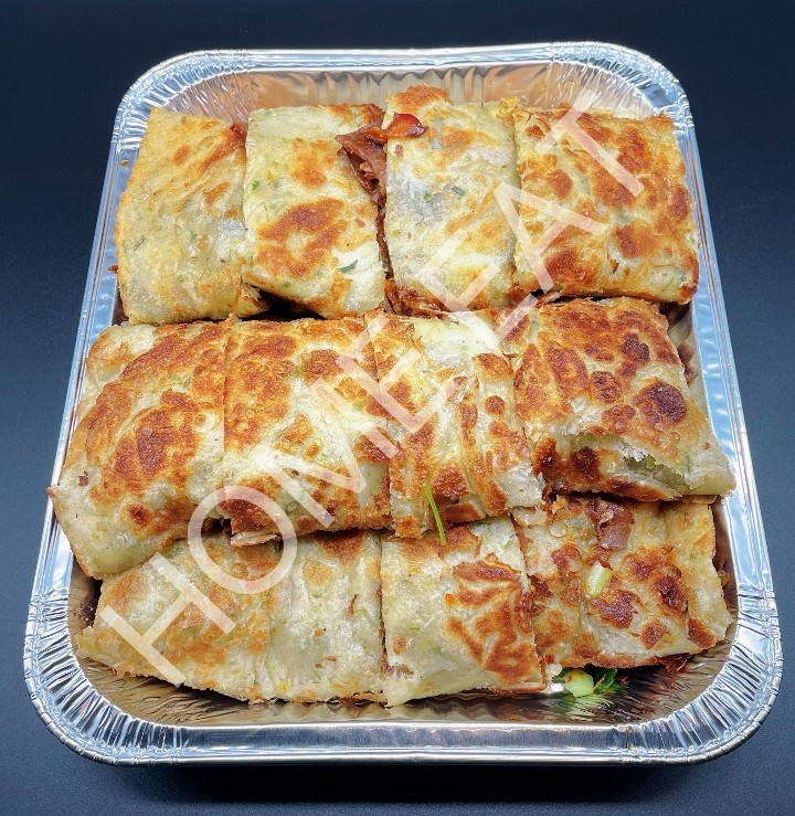 351. 10 Orders - Large Pancake Wrap with Beef Cilantro Green Onions 牛肉卷饼(大)