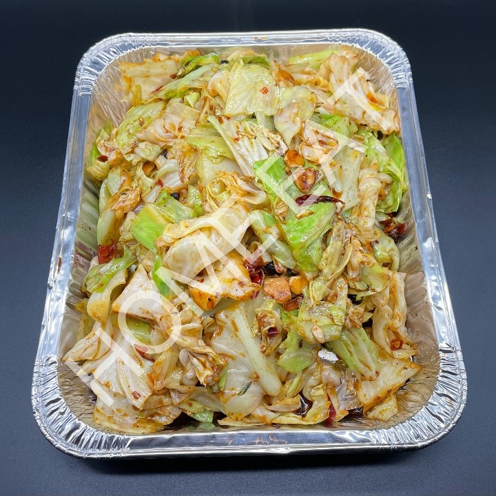 342. Large Numbing Spicy Cabbage with Black Bean Sauce 小炒手撕包菜(大)