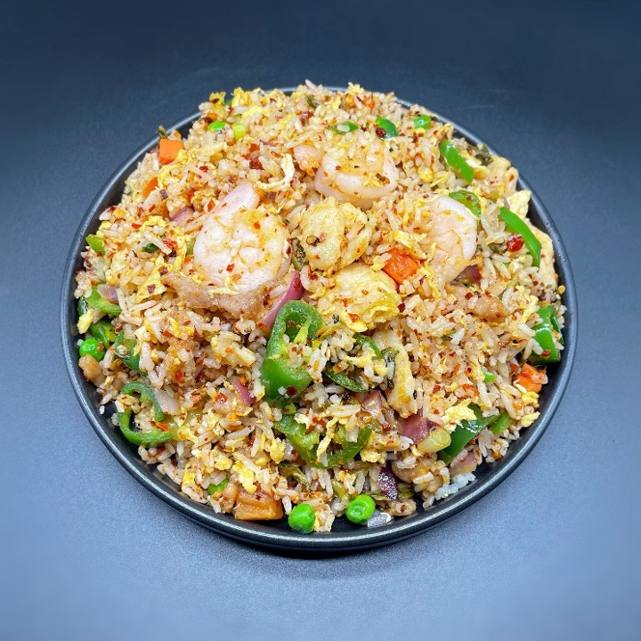 155. Spicy Combination Fried Rice 辣妹子炒饭