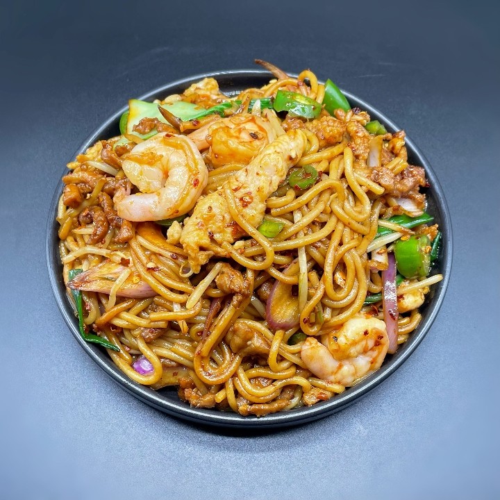 159. Spicy Combination Stir-Fry Rice Noodle 辣妹子炒米线